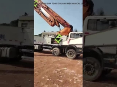 BETONPUMPE-LKW 2014 der Fahrgestelle Zoomlions-Schwerindustrien 56m Scania gebraucht