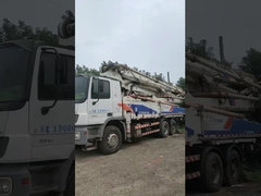 Benutzter Betonpumpe-LKW