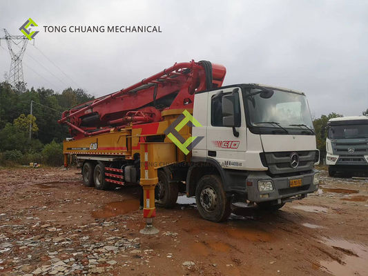 Im Jahre 2016 Sany-Schwerindustrie Mercedes-Benz Used Concrete Pump Truck 62 Meter