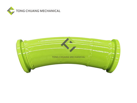 kaufen Legierter Stahl-Betonpumpe-Rohrleitungs-Steigwinkel-Trichter-Ellbogen 150*R 650(537) A-33° online manufacture