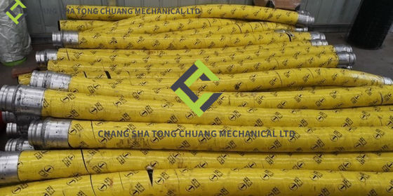 kaufen Sany Schwerindustrie und Zoomlion Schwerindustrie Betonpumpen Lkw-Pumpen-Anhänger-Pumpen-Zubehör 125B * 3000 Einzelkopf-Vierschicht-Stahldrahtschlauch online manufacture