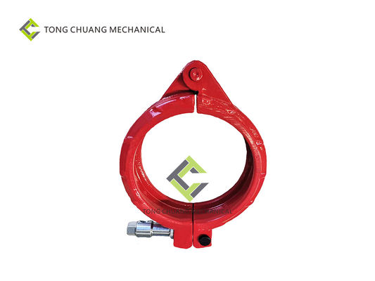 Art Betonpumpe-Rohrleitungs-legierter Stahl-Casting-Schrauben-Bohrrohrklemme 175A