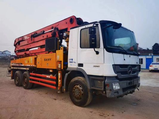 Meter Sany-Schwerindustrie 2014 38 Mercedes Benz Second Hand Concrete Pump-LKW