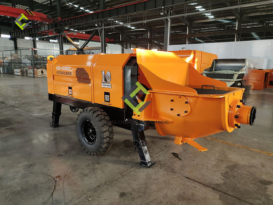 Dieselart konkrete Druckpumpe-gelbe Farbe