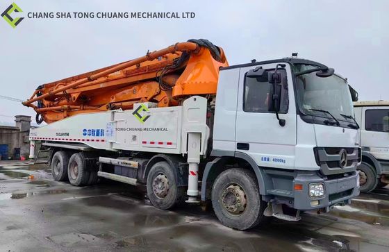 Zoomlions-Schwerindustrien übergeben Betonpumpe-LKW Remanufactured 52m an zweiter Stelle