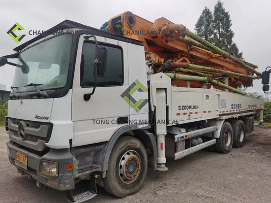 2012 Zoomlion 47 M Betonpumpenwagen mit großer Hubraum und 5 Masten