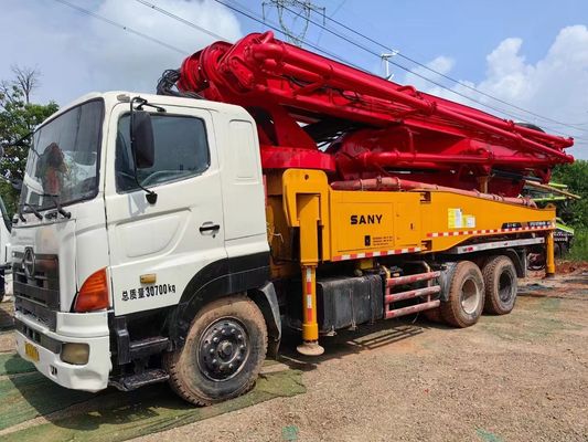 Im Jahr 2012 Sany HINO Chassis 46 Meter Betonpumpen 5 Zylinder und 5 Masten