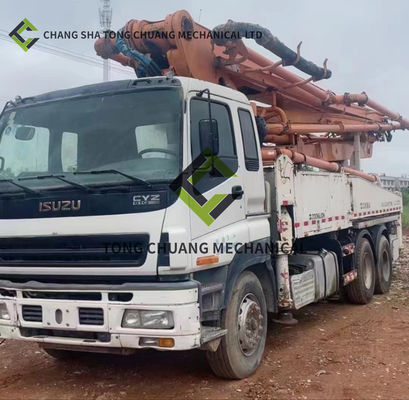 Im Jahr 2013 Zoomlion ISUZU Chassis 40 M Betonpumpen 5 Zylinder und 5 Masten