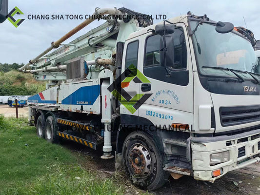 2011 Zoomlion ISUZU Chassis 38 M Betonpumpen 5 Zylinder und 5 Masten