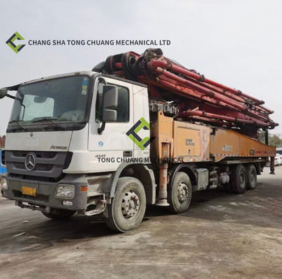 56M 8x4 Gebrauchtbetonpumpen auf Mercedes Benz-Chassis
