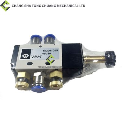 Zoomlion Betonpumpen-Ersatzteile Elektromagnetisches Richtventil V5V80 mit elektromagnetischer Spule (220V)