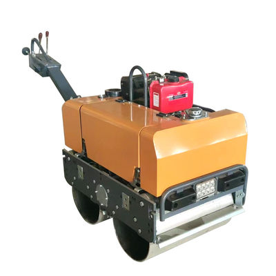 BM80 Walking Behind Single Drum Vibratory Road Roller Gelb/Grün