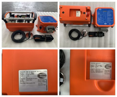 Prod.Code Fse 727 Radiobus Hbc 727 drahtlose Fernbedienung Ser.No. 727-21 18634 für Ersatzteile von Betonpumpen