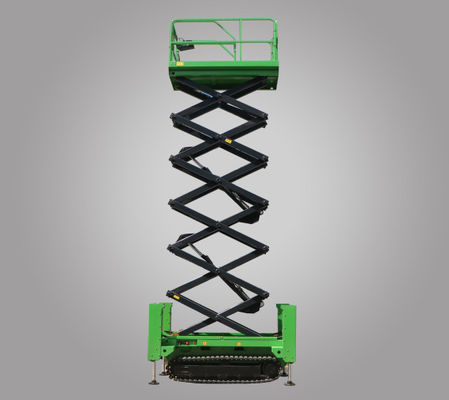 4*2 Antriebsmodus Crawler Scissor Typ Luftarbeitsplattform mit 3500 kg Kapazität Baumaschinen