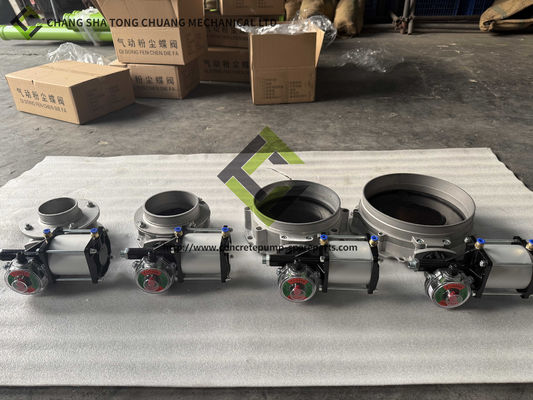 Einfachflansch Pneumatisches Schmetterlingsventil für Mischstation V1FS300GBN+CP101+MIC23