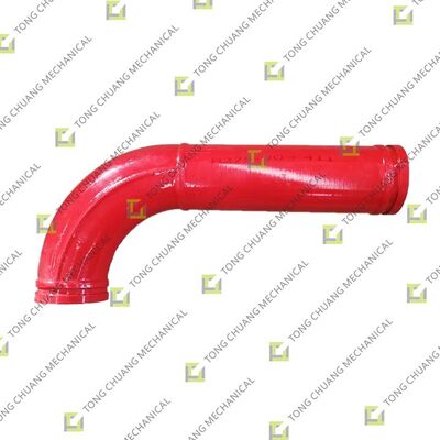 125*R275-90+411，125*R275-90+259 Double‑layer bend‑straight pipe，Double‑layer bend‑to‑straight pipe，Double‑layer bend‑straight transition pipe，Double‑layer bend‑straight connecting pipe
