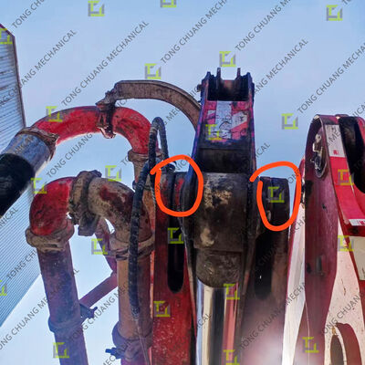 Sany Auslegerbolzenwelle, Auslegerbolzen für Betonpumpen, Sany Betonpumpen-Gelenkbolzen, Teleskopausleger-verschleißfester Bolzen, Sany Ausleger-Scharnierbefestigungsbolzen, Baumaschinen-Ausleger-Schwenkbolzen