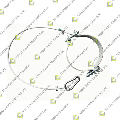 A810301010755 Sicherheitsseilschnalle, Sicherheitskabelverschluss, Hebe-Sicherheitsschnalle, mechanischer Sicherheits-Karabinerhaken, Betonmaschinen-Sicherheitsschnalle, fester Sicherheitsseilverschluss, robuster Sicherheitsverschluss