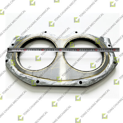 250 Schauglasplatte, Betonpumpen-Schauglasplatte, verschleißfeste Schauglasplatte, Pumpenlieferungs-Schauglasplatte, Hochleistungs-Schauglasplatte für Betonmaschinen, LKW-montierte Pumpen-Schauglasplatte