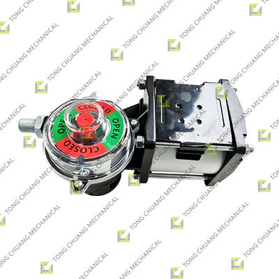 Zylinder PD101 (Zhongda) Schmetterlingsventilzylinder für Betonmaschinen,Pneumatischer Schmetterlingsventilzylinder,Schmetterlingsventilzylinder für Betonausrüstung,Schmetterlingsventil-Aktorzylinder